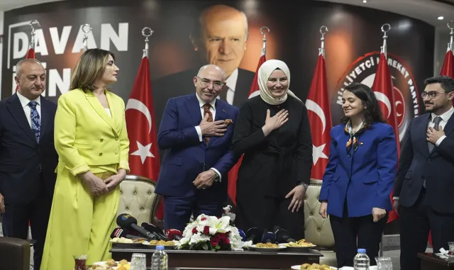 MHP Genel Merkezi’nde bayramlaşma MHP Genel Merkezi’nde bayramlaşma
