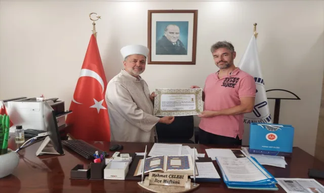 Sakarya’da yaşayan Alman Raab, Müslüman oldu Sakarya’da yaşayan Alman Raab, Müslüman oldu