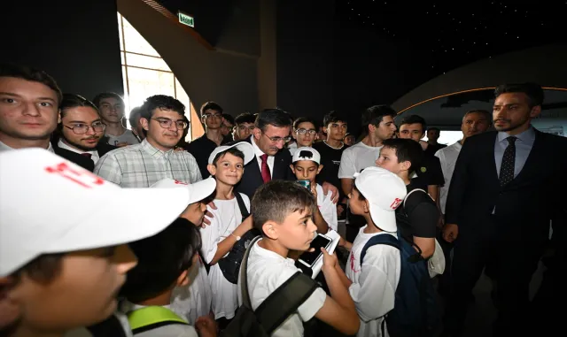 Cumhurbaşkanı Yardımcısı Yılmaz, 15 Temmuz Demokrasi Müzesi’ni ziyaret etti: Cumhurbaşkanı Yardımcısı Yılmaz, 15 Temmuz Demokrasi Müzesi’ni ziyaret etti: