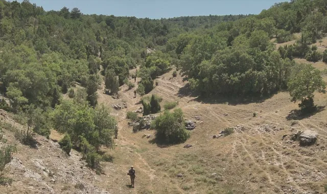 Eskişehir’de ormanda ateş yakan kişilere para cezası uygulandı Eskişehir’de ormanda ateş yakan kişilere para cezası uygulandı