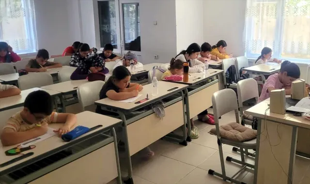 Beypazarı’nda yaz Kur’an kursu sınavı yapıldı Beypazarı’nda yaz Kur’an kursu sınavı yapıldı