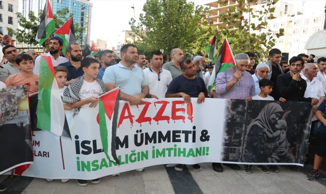 Elazığ, Bingöl, Batman, Şırnak ve Siirt’te Heniyye suikastı protesto edildi Elazığ, Bingöl, Batman, Şırnak ve Siirt’te Heniyye suikastı protesto edildi