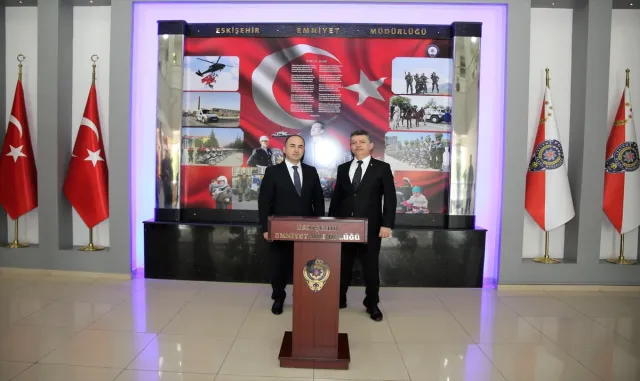 Eskişehir İl Emniyet Müdürü Tolga Yılmaz görevine başladı Eskişehir İl Emniyet Müdürü Tolga Yılmaz görevine başladı