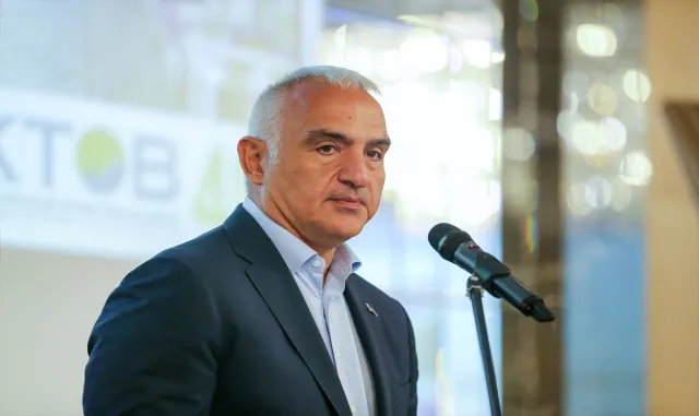 Kültür ve Turizm Bakanı Ersoy, AKTOB Geleneksel Ağustos Ayı Yemeği’nde konuştu: Kültür ve Turizm Bakanı Ersoy, AKTOB Geleneksel Ağustos Ayı Yemeği’nde konuştu: