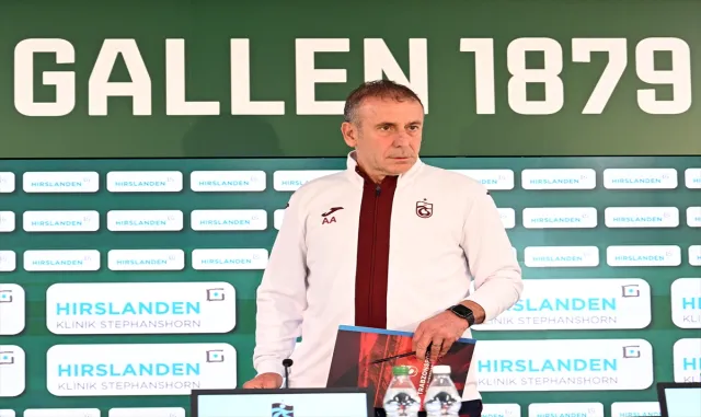St. Gallen-Trabzonspor maçına doğru St. Gallen-Trabzonspor maçına doğru