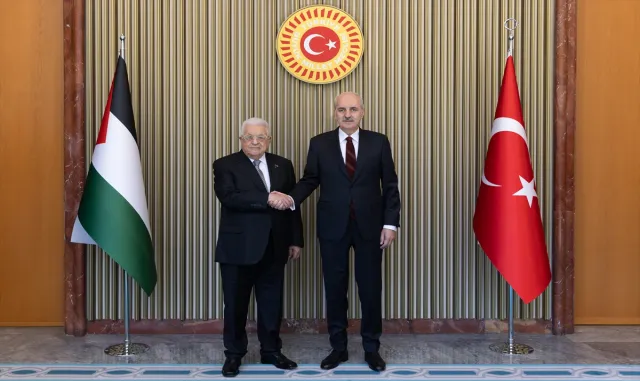 TBMM Başkanı Kurtulmuş, Filistin Devlet Başkanı Abbas ile Meclis’te görüştü: TBMM Başkanı Kurtulmuş, Filistin Devlet Başkanı Abbas ile Meclis’te görüştü: