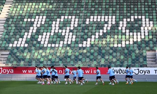 Trabzonspor, St. Gallen maçının hazırlıklarını tamamladı Trabzonspor, St. Gallen maçının hazırlıklarını tamamladı