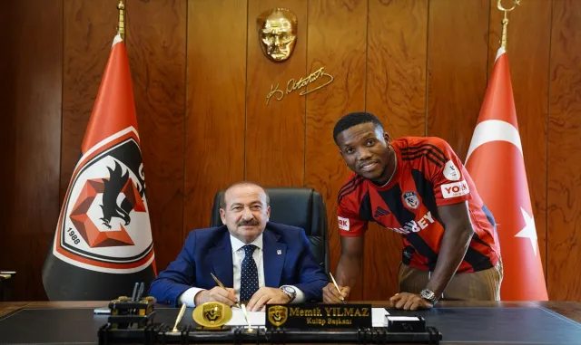 Gaziantep FK, golcü Okereke’yi renklerine bağladı Gaziantep FK, golcü Okereke’yi renklerine bağladı
