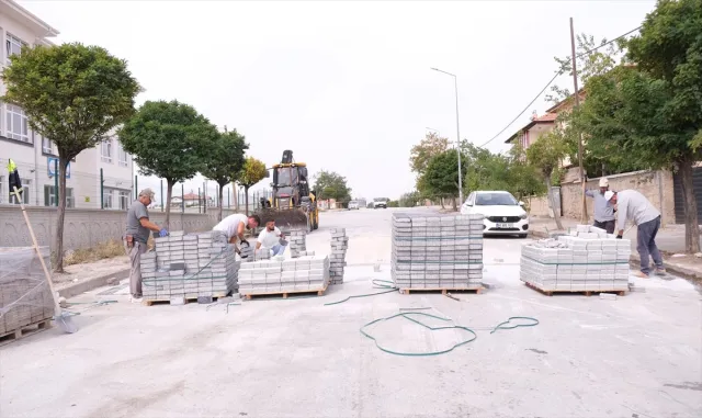 Sorgun’da okul yolları yeniden yapılıyor Sorgun’da okul yolları yeniden yapılıyor