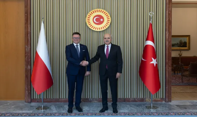 TBMM Başkanı Kurtulmuş, Polonya Meclis Başkanı Holownia ile görüştü: TBMM Başkanı Kurtulmuş, Polonya Meclis Başkanı Holownia ile görüştü: