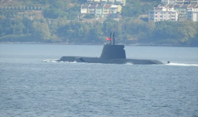 TCG HIZIRREİS denizaltısı ilk seyrini ve dalışını icra etti TCG HIZIRREİS denizaltısı ilk seyrini ve dalışını icra etti