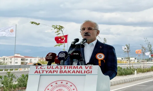 Ulaştırma ve Altyapı Bakanı Uraloğlu, İznik Çevre Yolu Açılış Töreni’nde konuştu: Ulaştırma ve Altyapı Bakanı Uraloğlu, İznik Çevre Yolu Açılış Töreni’nde konuştu:
