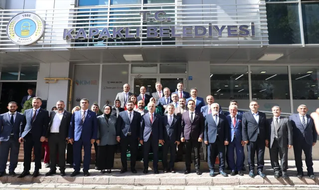 Ulaştırma ve Altyapı Bakanı Uraloğlu, Tekirdağ’da konuştu: Ulaştırma ve Altyapı Bakanı Uraloğlu, Tekirdağ’da konuştu: