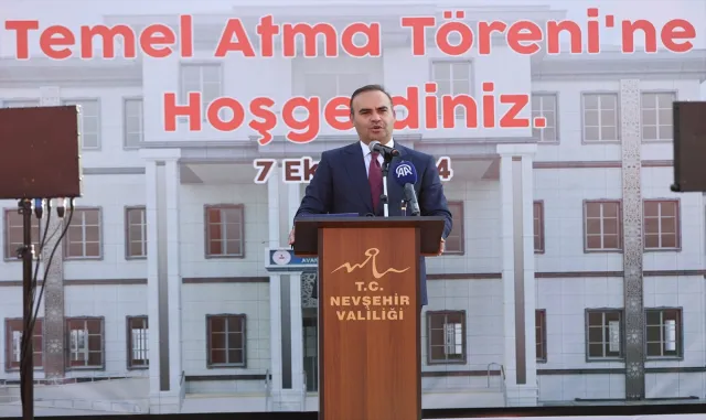 Sanayi ve Teknoloji Bakanı Kacır Nevşehir’de konuştu: Sanayi ve Teknoloji Bakanı Kacır Nevşehir’de konuştu: