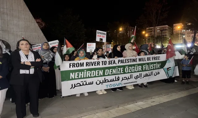 Şanlıurfa ve çevre illerde İsrail’in Filistin’e yönelik saldırıları protesto edildi Şanlıurfa ve çevre illerde İsrail’in Filistin’e yönelik saldırıları protesto edildi