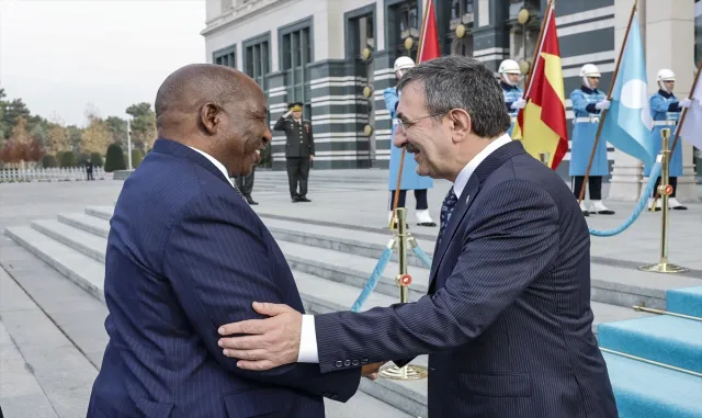 Cumhurbaşkanı Yardımcısı Yılmaz, Lesotho Başbakanı Matekane ile ortak basın toplantısında konuştu: Cumhurbaşkanı Yardımcısı Yılmaz, Lesotho Başbakanı Matekane ile ortak basın toplantısında konuştu: