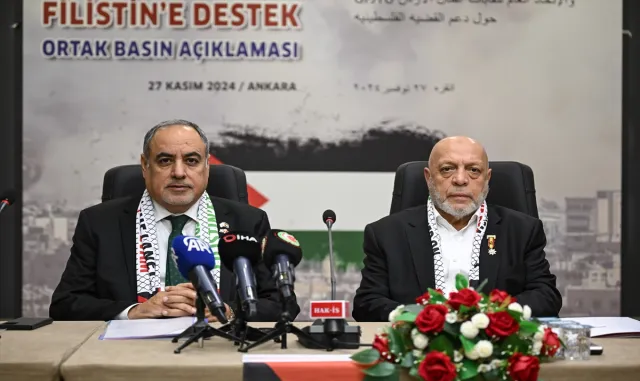 HAK-İŞ ve Ürdün İşçi Sendikaları Federasyonundan Filistin’e ortak destek açıklaması HAK-İŞ ve Ürdün İşçi Sendikaları Federasyonundan Filistin’e ortak destek açıklaması