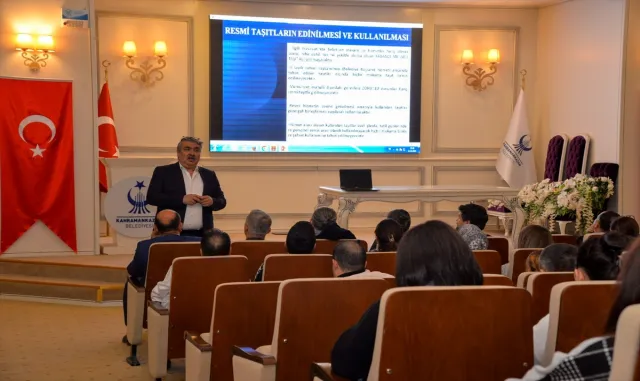 Kahramankazan Belediyesi personeline tasarruf eğitimi Kahramankazan Belediyesi personeline tasarruf eğitimi
