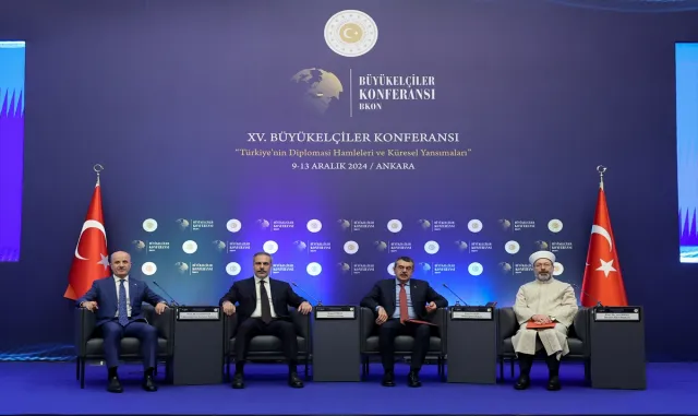 15. Büyükelçiler Konferansı kapsamında "Kültür ve Eğitim" paneli yapıldı 15. Büyükelçiler Konferansı kapsamında "Kültür ve Eğitim" paneli yapıldı