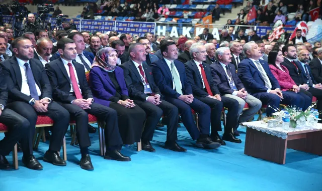 Bakan Uraloğlu, AK Parti Hakkari 8. Olağan İl Kongresi’nde konuştu: Bakan Uraloğlu, AK Parti Hakkari 8. Olağan İl Kongresi’nde konuştu: