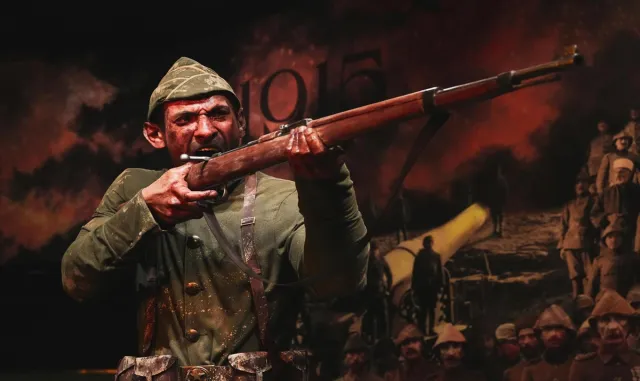 Çanakkale Destanı Tanıtım Merkezi’ne dikilen dev heykel Mehmetçik’in cesaretini simgeliyor Çanakkale Destanı Tanıtım Merkezi’ne dikilen dev heykel Mehmetçik’in cesaretini simgeliyor