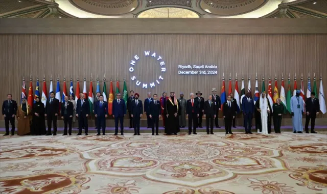 Kazakistan Cumhurbaşkanı Tokayev, Suudi Arabistan’da düzenlenen "One Water Summit"te konuştu: Kazakistan Cumhurbaşkanı Tokayev, Suudi Arabistan’da düzenlenen "One Water Summit"te konuştu:
