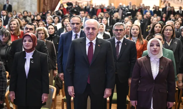 TBMM Başkanı Kurtulmuş, "Türk Kadınının Seçme ve Seçilme Hakkının 90. Yıl Dönümü Programı"nda konuştu: TBMM Başkanı Kurtulmuş, "Türk Kadınının Seçme ve Seçilme Hakkının 90. Yıl Dönümü Programı"nda konuştu:
