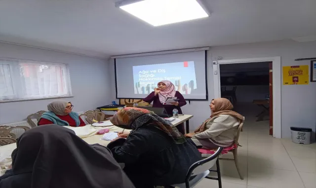Yahşihan’da ilçe sakinlerine sağlık eğitimi veriliyor Yahşihan’da ilçe sakinlerine sağlık eğitimi veriliyor