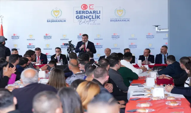 Cumhurbaşkanı Yardımcısı Yılmaz, KKTC’de gençlerle buluştu: Cumhurbaşkanı Yardımcısı Yılmaz, KKTC’de gençlerle buluştu: