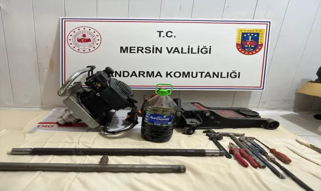 Mersin’de izinsiz kazı yapan 4 kişi suçüstü yakalandı Mersin’de izinsiz kazı yapan 4 kişi suçüstü yakalandı