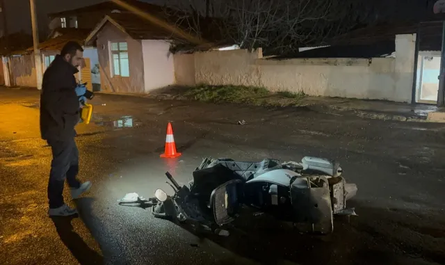 Tekirdağ’da çalıntı motosikletle kaza yapan şüpheli yaralandı Tekirdağ’da çalıntı motosikletle kaza yapan şüpheli yaralandı