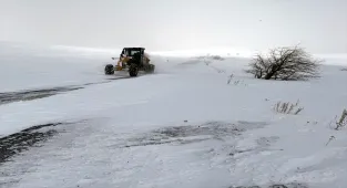 Ardahan-Şavşat kara yolu ulaşıma açıldı