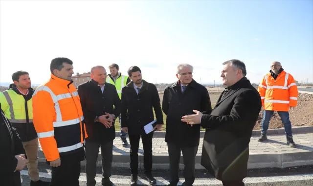 Çubuk-Şabanözü kara yolu incelendi Çubuk-Şabanözü kara yolu incelendi