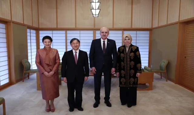 TBMM Başkanı Kurtulmuş, Japonya İmparatoru Naruhito tarafından kabul edildi