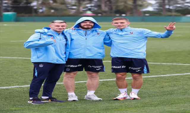 Trabzonspor, ikas Eyüpspor maçı hazırlıklarına başladı Trabzonspor, ikas Eyüpspor maçı hazırlıklarına başladı