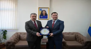 BBP Genel Başkanı Destici, Mamuşa Belediyesini ziyaret etti: