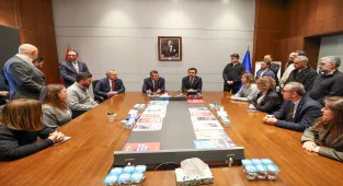 CHP Genel Başkanı Özel, Şişli Belediyesini ziyaret etti