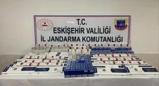 Eskişehir'de kaçak sigara operasyonunda bir şüpheli yakalandı