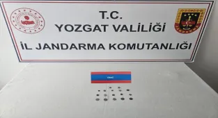 Yozgat'ta tarihi eser niteliğinde 17 sikke ele geçirildi