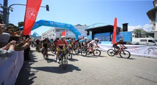 60. Cumhurbaşkanlığı Türkiye Bisiklet Turu'nda 2. etabın startı verildi