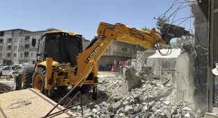 Adıyaman'da projeye aykırı inşaata müdahale edildi