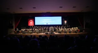 Armoni Mızıkası Komutanlığı ile ÇOMÜ Müzik Eğitimi Anabilim Dalı öğrencilerinden ortak konser