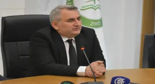 Artvin Çoruh Üniversitesi Rektörlüğüne atanan Prof. Dr. İbrahim Aydın görevine başladı