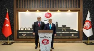 Çekya'nın Ankara Büyükelçisi Stepanek, Niğde Valisi Çelik'i ziyaret etti