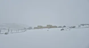 Çorum'da kar yağışı etkili oldu