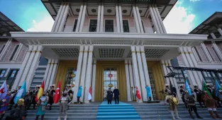 Cumhurbaşkanı Erdoğan, Endonezya Cumhurbaşkanı Subianto'yu resmi törenle karşıladı