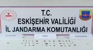 Eskişehir'de tarihi eser kaçakçılığı operasyonunda 2 şüpheli yakalandı