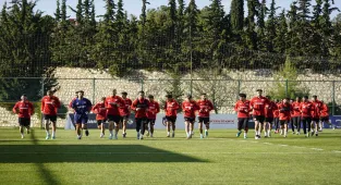 Gaziantep FK, RAMS Başakşehir maçının hazırlıklarına devam etti