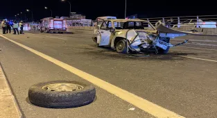 Kahramanmaraş'ta kamyonet ile otomobilin çarpıştığı kazada 1 kişi yaralandı