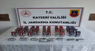 Kayseri'de kaçakçılık operasyonunda 1 şüpheli yakalandı